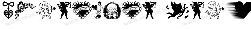 VALENTINE MELODIENES字体转换